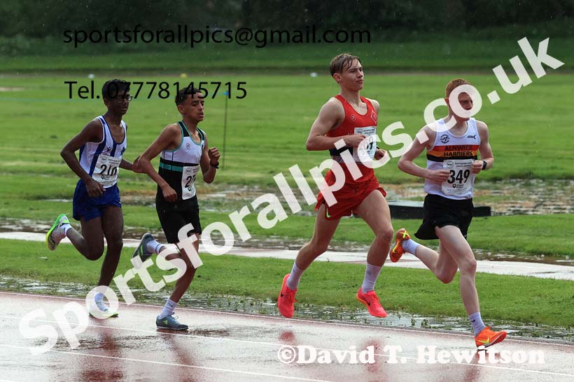 3000 metres, NEGP 2, Monkton Stadium.  Photo: David T. Hewitson/Sports for All Pics